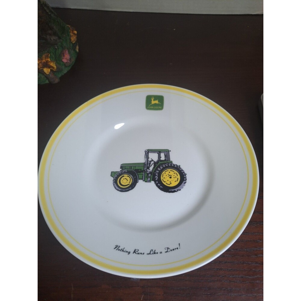 Gibson John Deere Nothing Runs Like A Deer 9in Plate